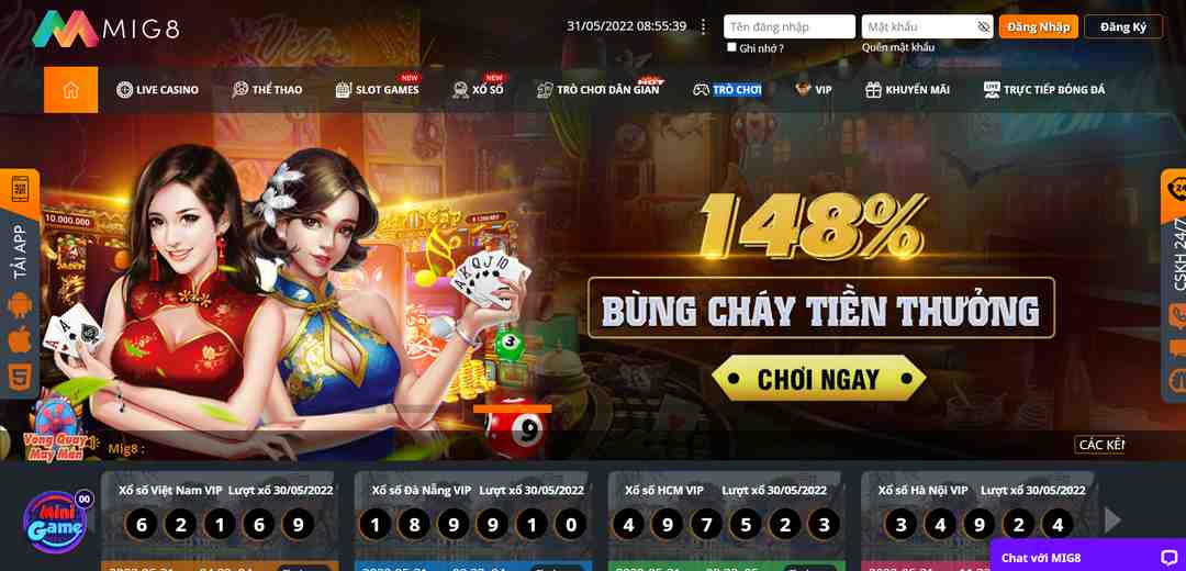 Trang web cổng game 8Xbet có những tựa game nào? - 8Xbet