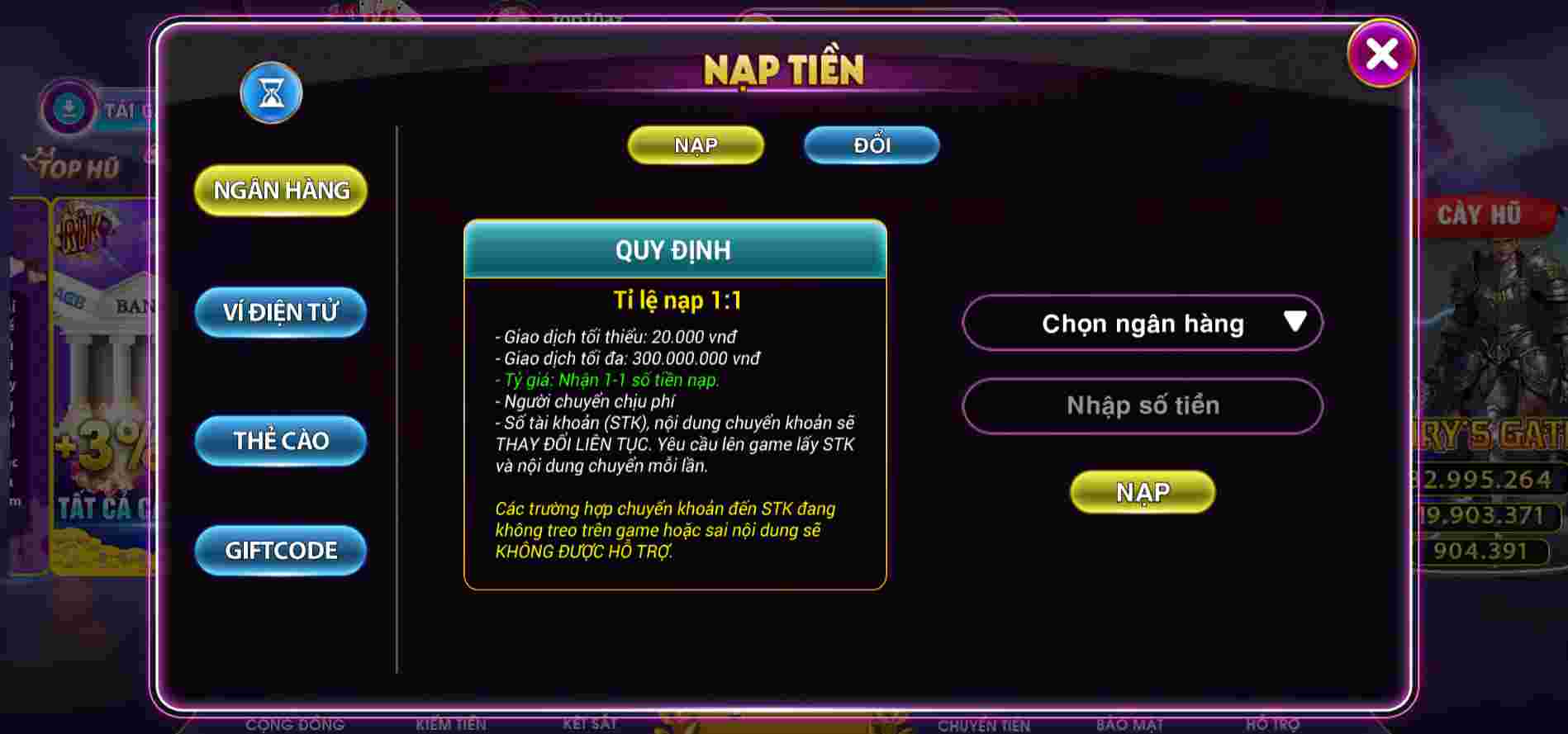 Hướng dẫn rút tiền 85Bet King - 85Bet